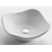 Kraus KCV-135-CH White Tulip Ceramic Bathroom Sink with Pop Up Drain Chrome - B0032956NC
